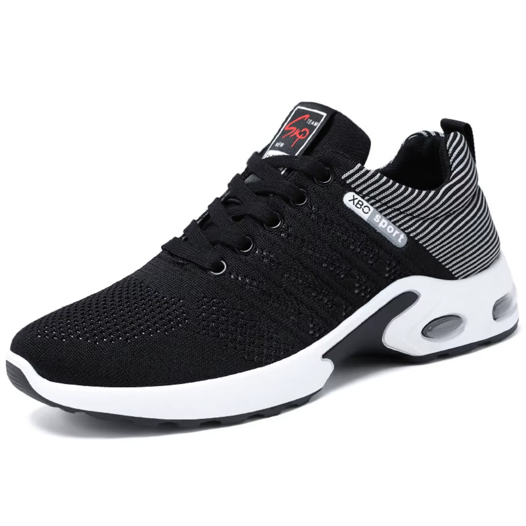 Men'S Trendy Breathable Lace-Up Running Shoes Korean Light Casual Sports Sneakers