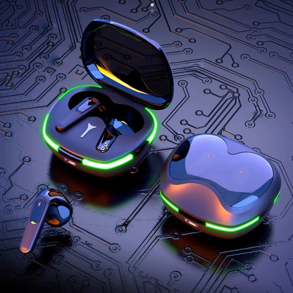 TWS Pro60 Wireless Bluetooth-Compatible Headset with Mic Earbuds Noise Cancelling Stereo Earphone Sports Mini Wireless Headphone